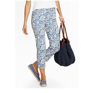 Talbots "The Perfect Skimmer" Printed Pants